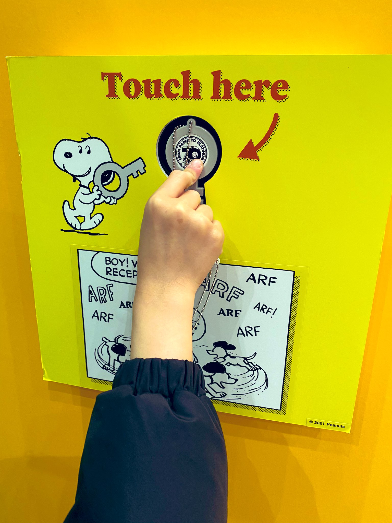 Clover 神戸 大丸神戸店で開催中のスヌーピータイムカプセル展 鍵を使ったミッションがあり大人もこどもも楽しめます 限定グッズ等も販売されており 4 5 月 まで大丸ミュージアム9階で開催 ピーナッツ生誕70周年記念 スヌーピータイムカプセル展