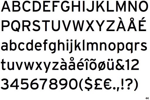 BitchinGlasses's tweet image. As a former #typesetter and #fontnerd, switching to a sans-serif font would be easier on the eyes. 
My choice would be INTERSTATE.

Paging @tweetlee_dee. Please pick up the courtesy phone.