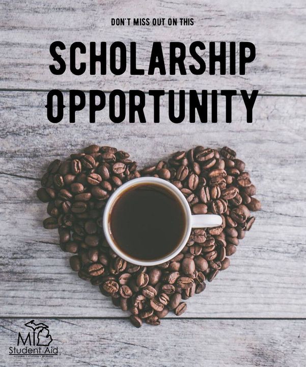 mistudentaid's tweet photo. College undergrads of any level are encouraged to apply for the $500 Driven Coffee Scholarship. Simply write an essay on the topic and submit your application before April 1st! https://t.co/8nFiVV6zXQ https://t.co/x5v0hXrEd1