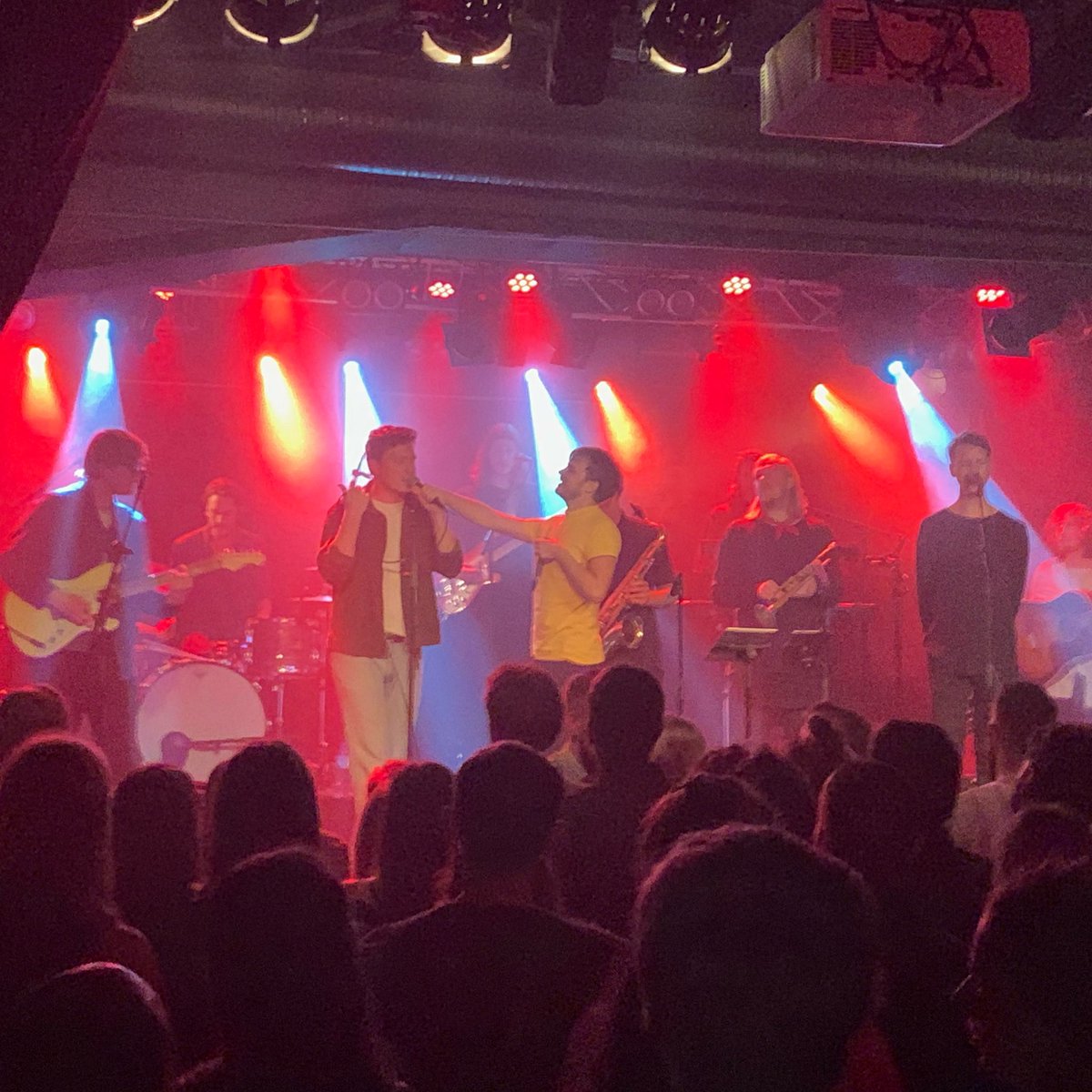 hypewing's tweet photo. We miss the time when not only concert venues were crowded, but also were their scenes with talented musicians.
We were here listening to some rising stars in Swedish pop music, Johannes Räihä and Llojd at Debaser. 
@debasersthlm #supportlivemusic #hypewing #swedishmusic https://t.co/bTFRTOUNYC