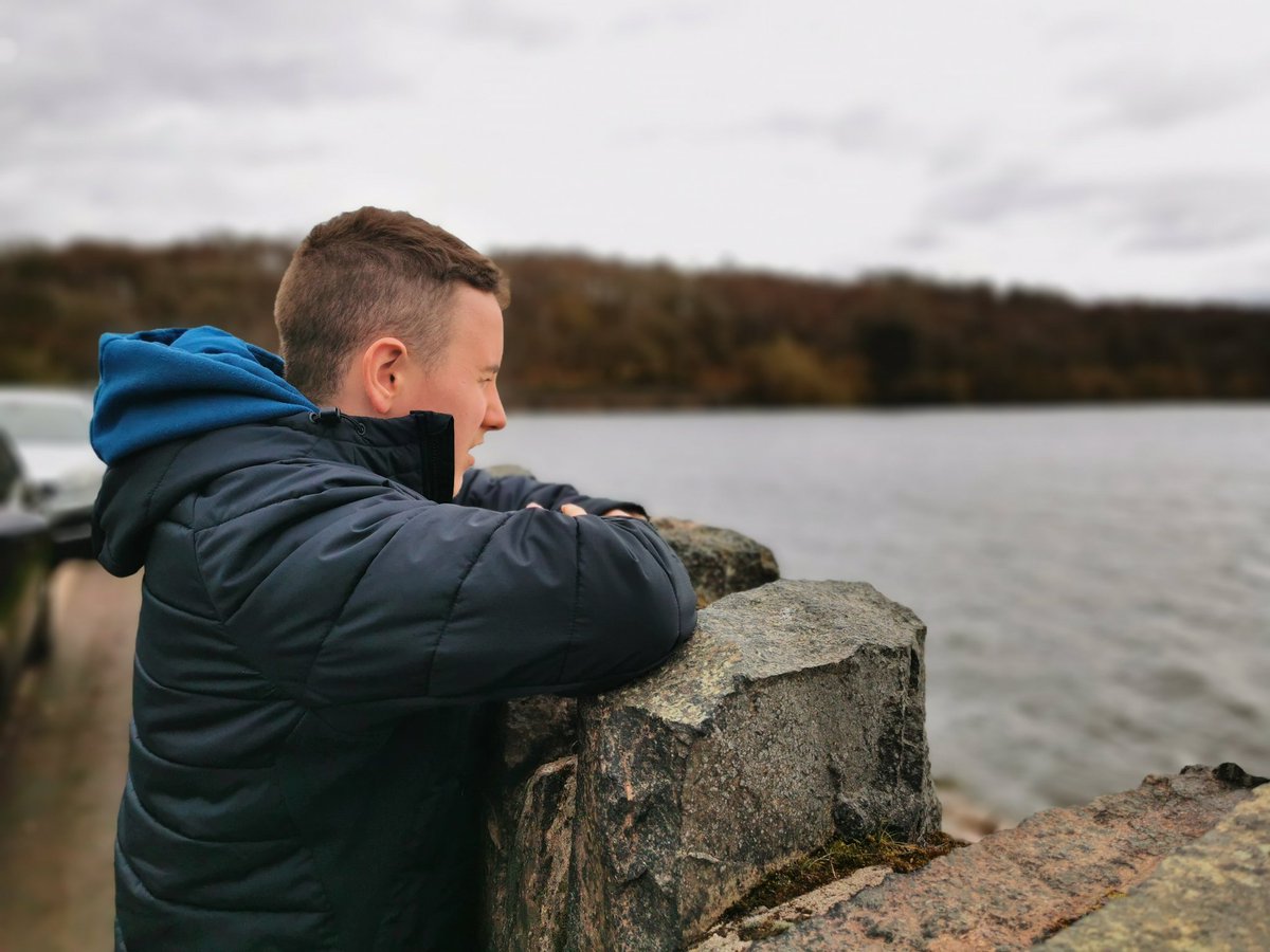 ArchiesAutism's tweet photo. Archie loves looking out over the water at Swithland Reservoir. #AmazingArchie https://t.co/xxat8Rr4PS