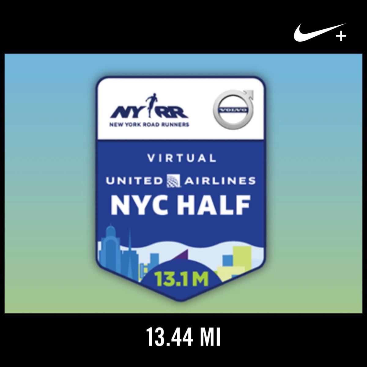 flytip's tweet photo. Back on the grind after a nagging back injury. Longest run since the pandemic started. 🏃🏃🏃 #13pt1 #NYCVirtualHalf #StopAsianHate https://t.co/8WUpVKigOU