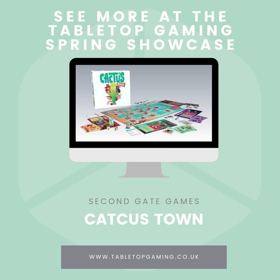 TabletopMag's tweet photo. 🌵 🏘️  🎲  = Cactus Town game. OBVIOUSLY.

Oh, you want more detail? Well, okay then, but only because you asked so nicely. 
https://t.co/0h16ebKXyt
-
-
@SecondGateGames #springshowcase #tabletopgaming #boardgames #mwg #TTGSpringShowcase https://t.co/ZtVwjPVIlr