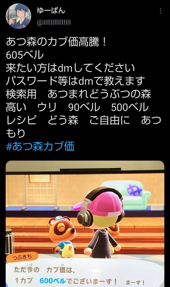 スノードロップ Iiiliillililiii この人のカブ情報は嘘です Dmでメルカリのパスワードを伝えた後 すぐにブロックされます 検索用 あつまれどうぶつの森 カブ ウリ 90ベル 500ベル レシピ どう森 ご自由に あつもり あつ森カブ価 カブ価 カブ価高騰 スノードロップ Iiiliillililiii この人のカブ情報は嘘です Dmでメルカリのパスワードを伝えた後 すぐにブロックされます 検索用 あつまれどうぶつの森 カブ ウリ 90ベル 500ベル レシピ どう森 ご自由に あつもり あつ森カブ価 カブ価 カブ価高騰