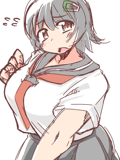 これからえっちな目にあう女子学生。
描いてた絵のデータが全部飛んでイライラして描いた 