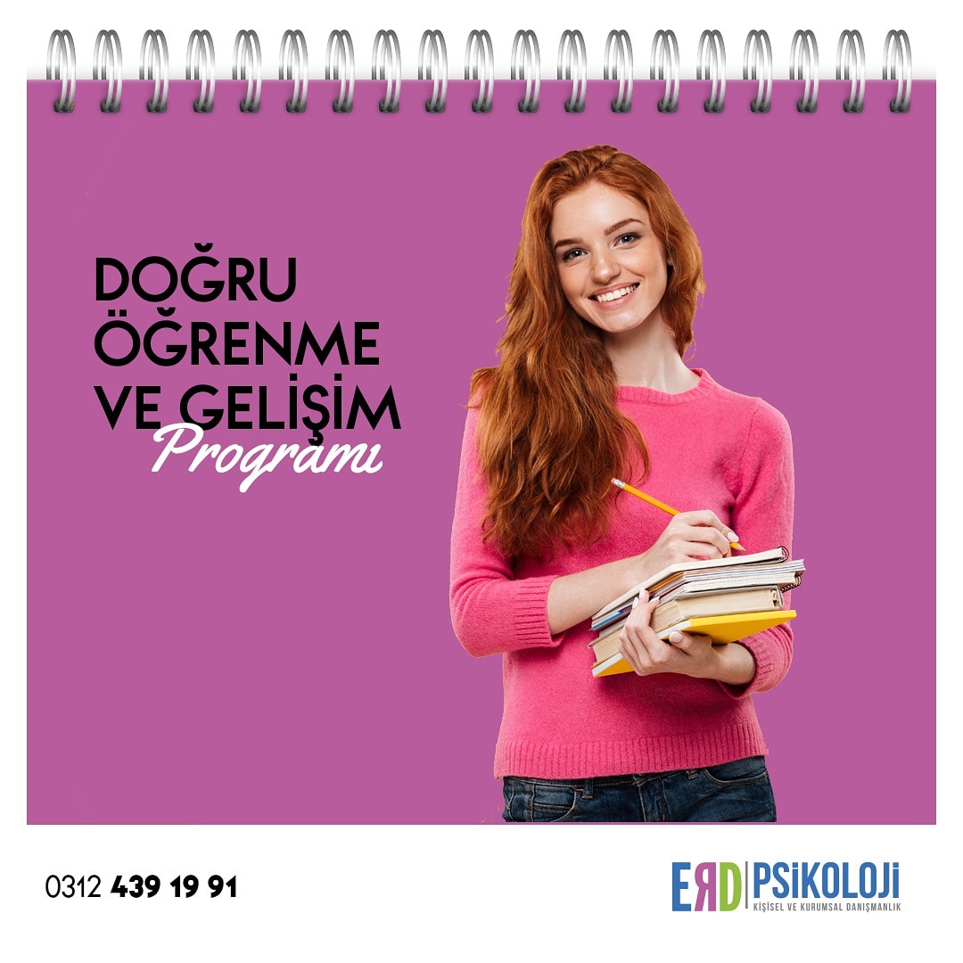 Hayatınıza olumlu anlamda pek çok deneyim katacak olan "Doğru Öğrenme ve Gelişim Programı", hakkında detaylı bilgi için bizlere aşağıdaki numaramızdan ya da dm yolu ile ulaşabilirsiniz 👍

#ERDPsikoloji

Hayata geç kalmayın!

#İletişim: 0312 439 19 91