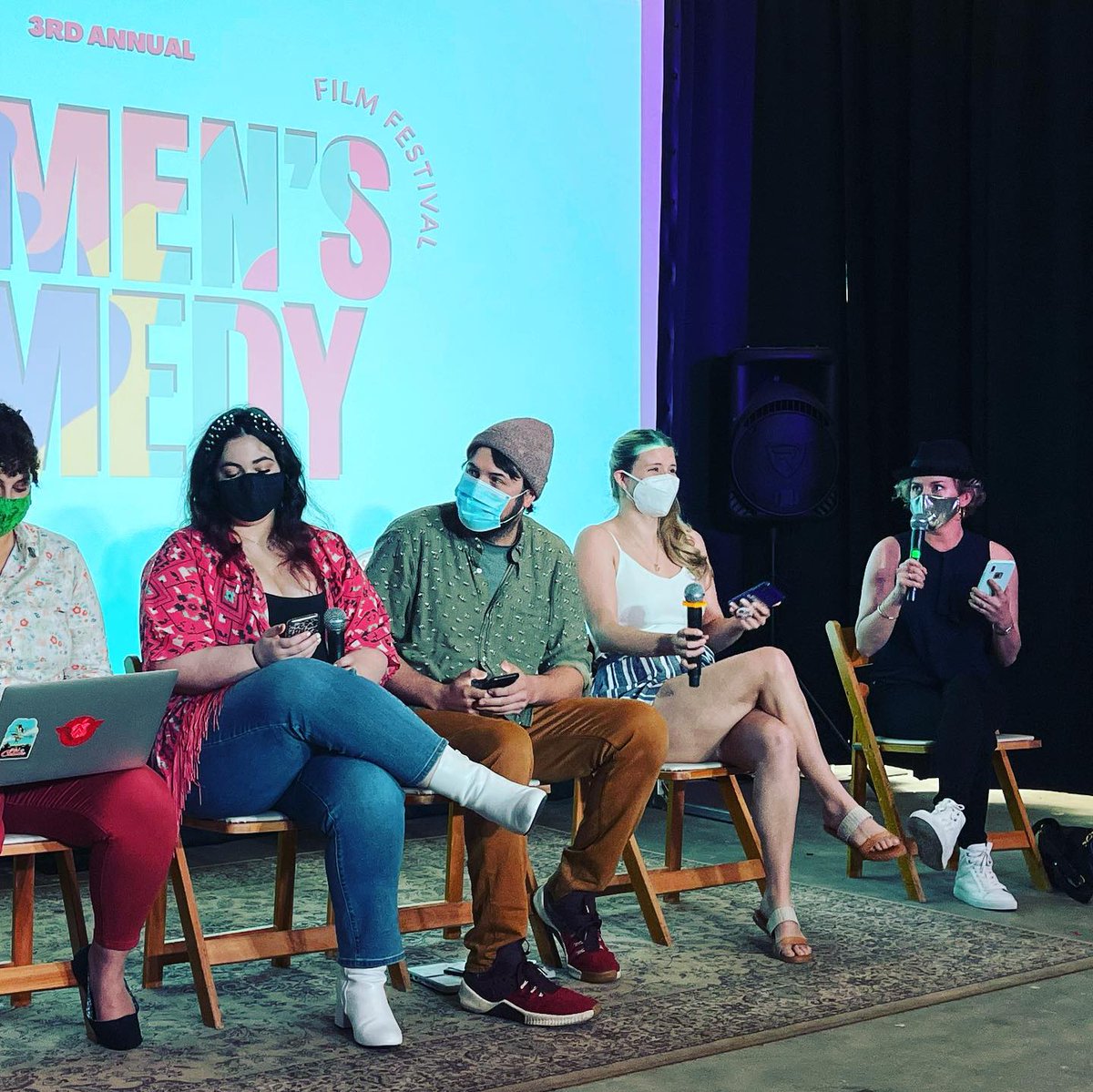 Loved hearing our CLASS OF 2000 script read @ #womenscomedyfilmfest ystrdy <a href="/RoleCall_co/">RoleCall</a> Get there today for a hilarious lineup of films!