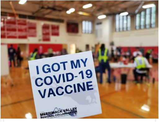GrtrNbptToday's tweet image. City of Amesbury @CityofAmesbury - We've wrapped up our third weekend of vaccine clinics at Amesbury High School! Hundreds of volunteers have helped staff administer about 7,000 doses so far. Thanks to everyone involved for making these a success! #Amesbury