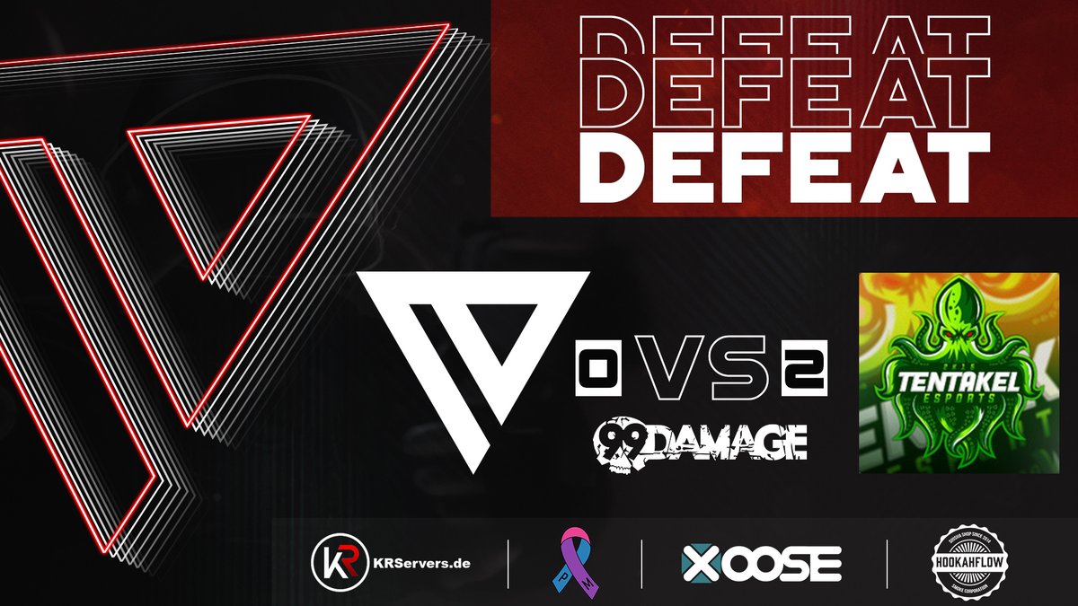esportsovc's tweet photo. WOW was für zwei Maps heute 😱
Leider unterliegt das Mainteam gegen @tentakelpro 0:2 nach zwei spannenden Maps!
Inferno wurde in der Overtime entschieden und ging 16:19 für @tentakelpro aus.
Auf Overpass unterlag das Mainteam mit 10:16
#GGWP #GOOVC https://t.co/PbRubTDQr7