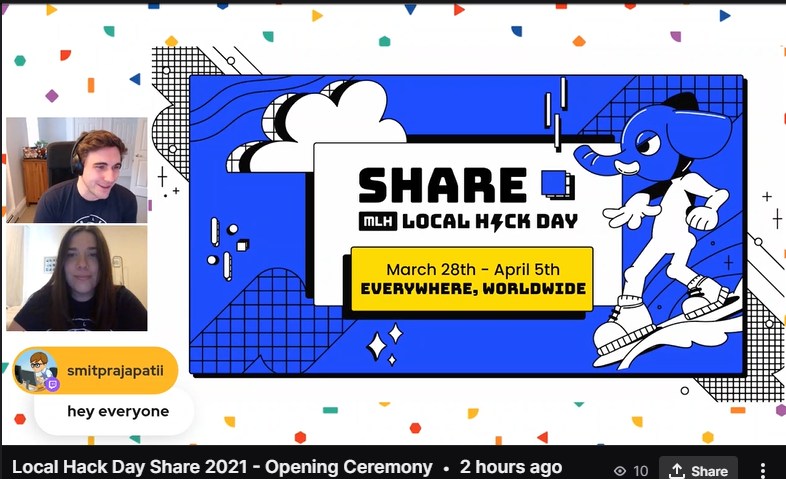 Bauddhik_Geek's tweet photo. Finally, the day has come #LocalHackDay is here,  super excited to complete challenges and collaborate with the guildmates #EddieHub🤩 @MLHacks https://t.co/NYEYrPQb1i
