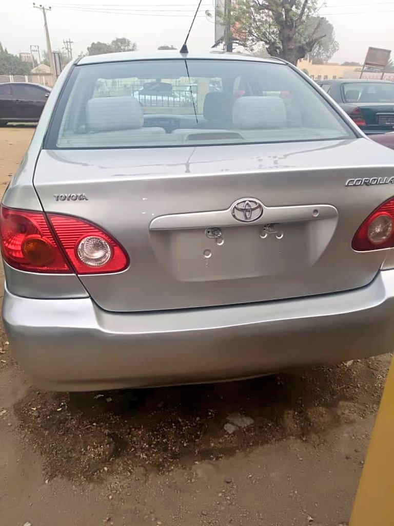 Divino_buisness's tweet photo. Pls retweet 🙏🙏
Clean used Toyota Corolla 04
With original custom duty
At 1.5M(non negotiable)
Location: Kano
Call: 08100965148 https://t.co/tBvz445vy6