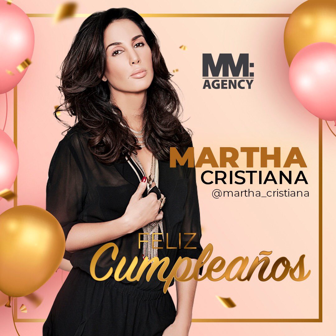 Happy B day a nuestra actriz @marthacristiana | un pilar de nuestra agencia #Felicidades #FelizCumpleanos