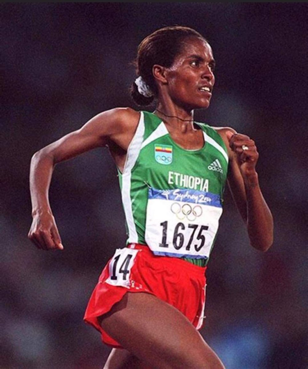 EmanuelKDh's tweet photo. Congratulations our heroine, Derartu Tulu, on the well deserved recognition, living legend Athlete and a national treasure! Baga gammadde! https://t.co/jlrjUdFOHE