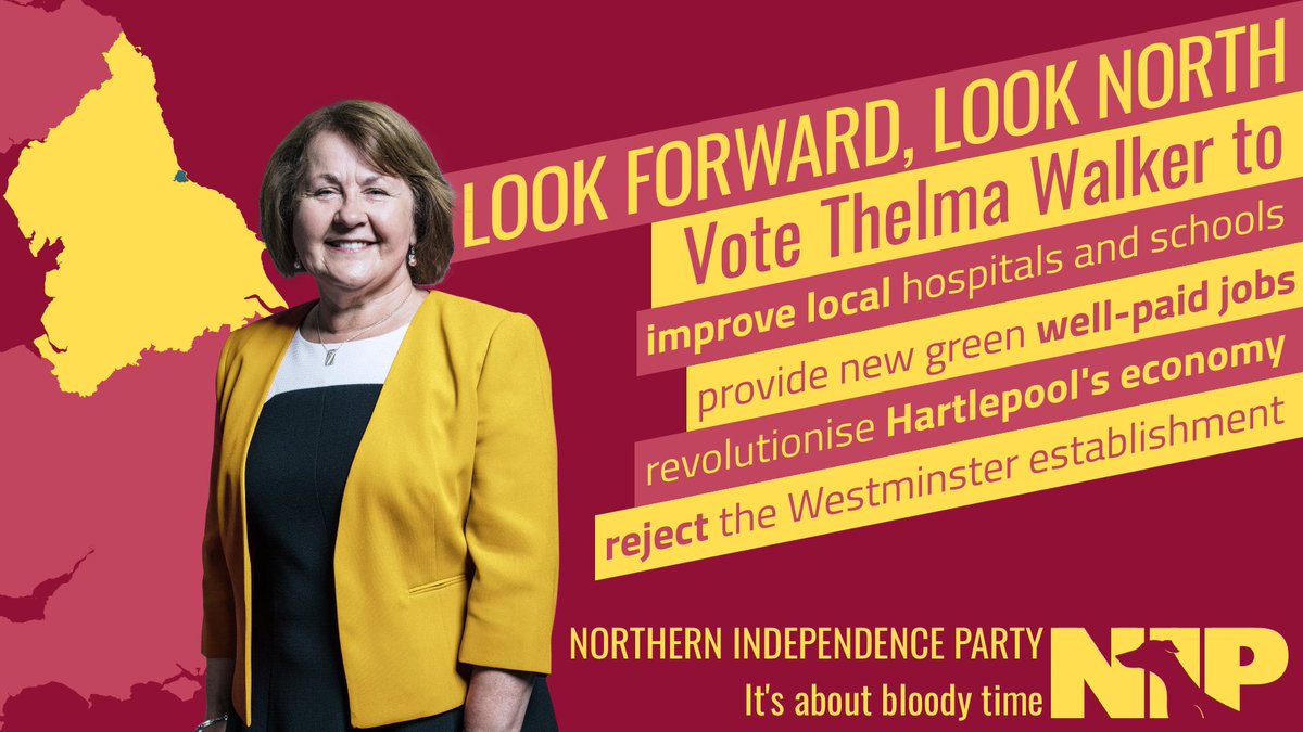 🟨🟥 The candidate we will endorse for Hartlepool By-Election is Thelma Walker with 69.7% of the vote.

🟨🟥 @Thelma_DWalker will be stepping in #LineOfDuty for the North