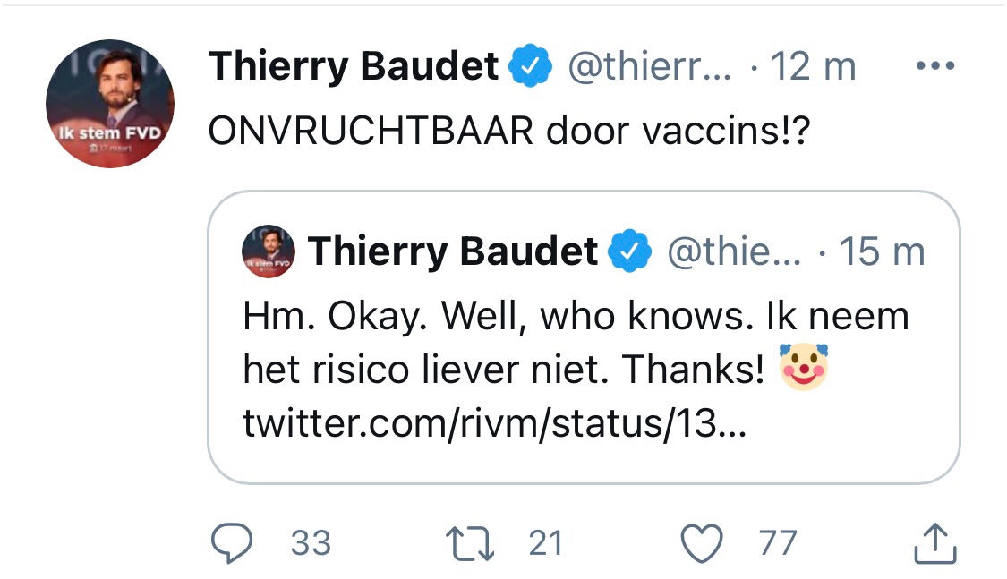 SanderSchimmelp's tweet photo. Het is toch gewoon niet meer te harden, dit walgelijke gehits. https://t.co/RLIhUMmJKO