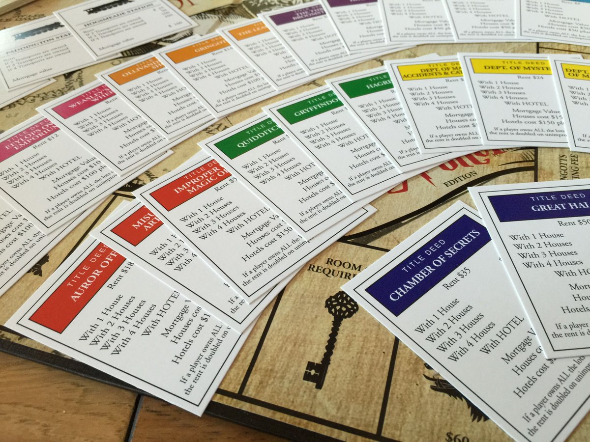 EiProfeta's tweet photo. Admítelo, tú también necesitas este Monopoly de Harry Potter. https://t.co/sl98ghdcLp