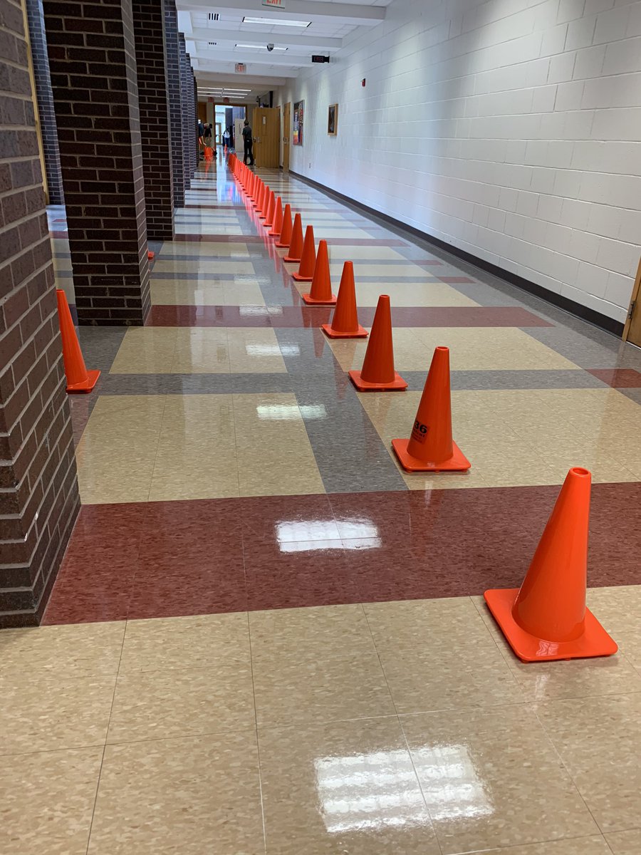 grantrivera's tweet photo. Thank you to the many @MariettaCitySch staff who volunteered to make today possible. We were honored to vaccinate almost 600 more MCS staff and their family members. Special thanks to our maintenance staff who worked 15+ hours yesterday to build the 20 private bays in our gym! 💙 https://t.co/3WsI73rWGx