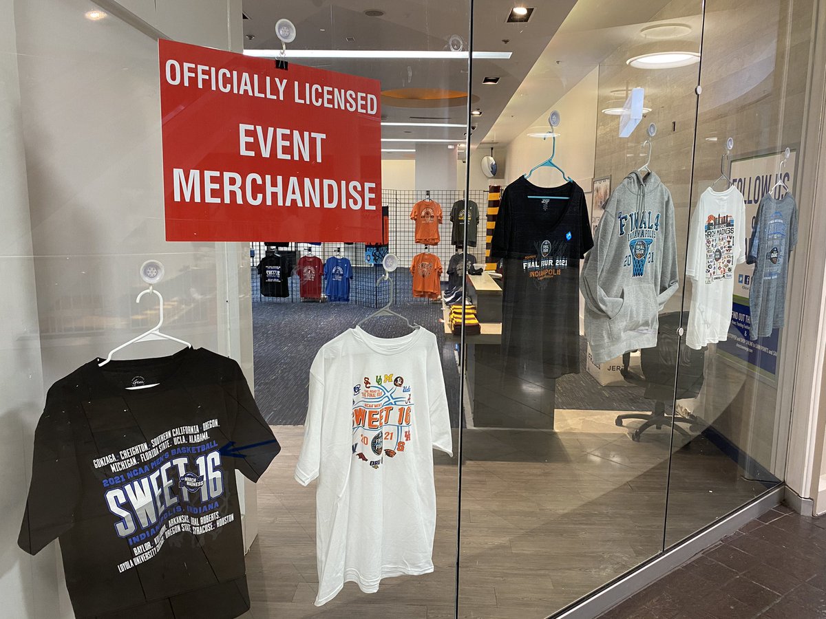 willjroth's tweet photo. I’ve been in three of these type stores in Indianapolis. The workers at each store had similar opening lines: “Thanks for coming in, we have gear for every team except Arkansas. Their stuff sold out the first day.” 

Hog fans. Love em. #WPS https://t.co/5BP1CjnAkU