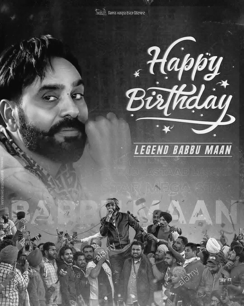 WISH YOU A VERY VERY HAPPY BDAY Babbu Maan
Saab 