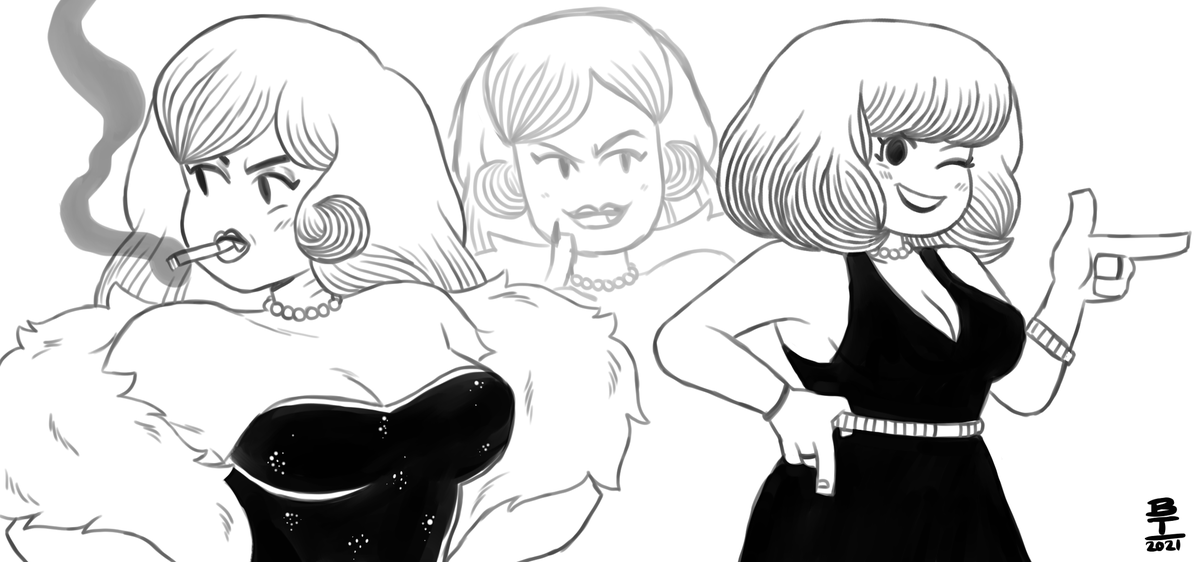Booba sketches. 