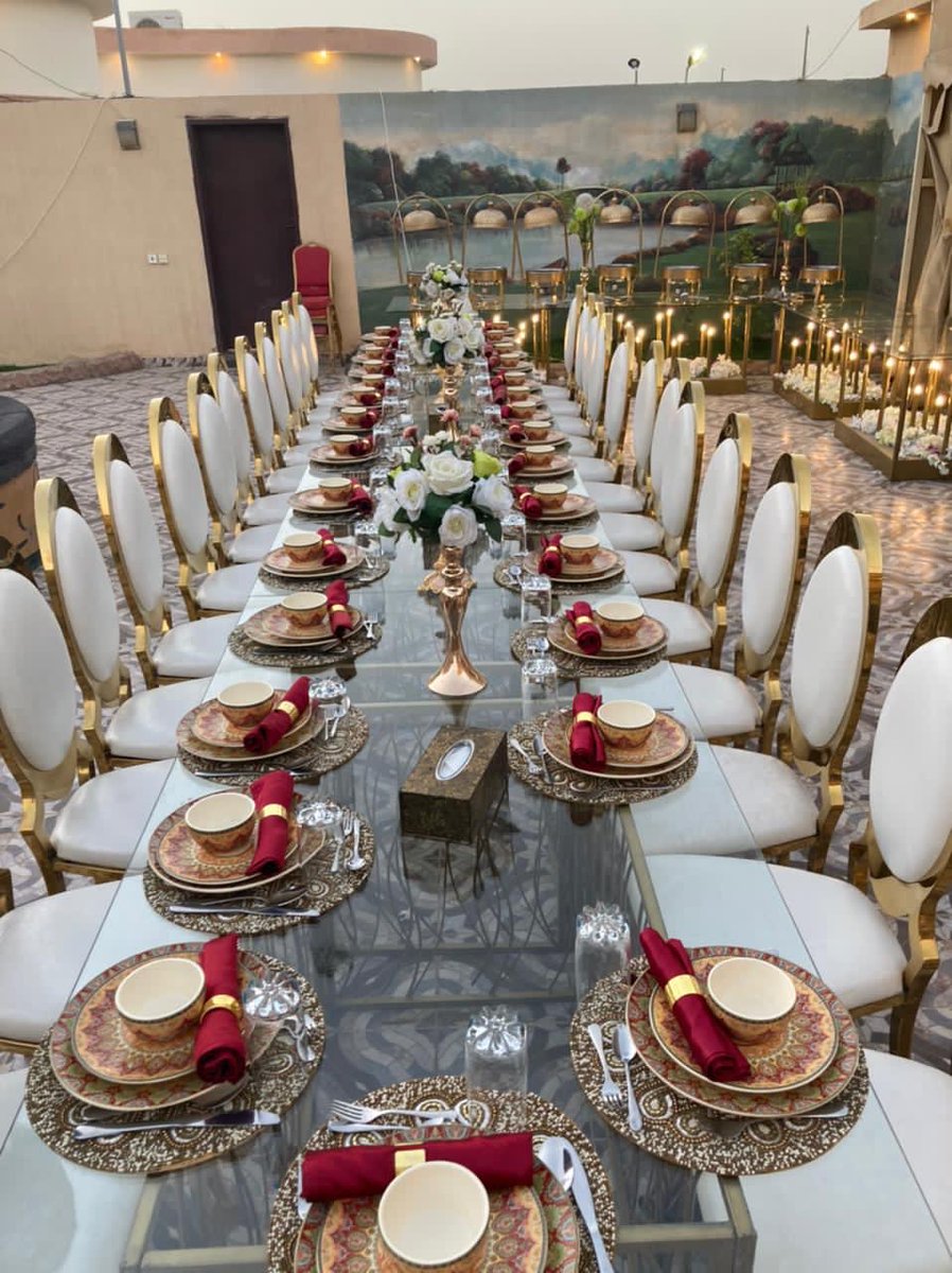 جانب من تجهيز مناسبة زواج لأحد العملاء #مطعم_شيهانه