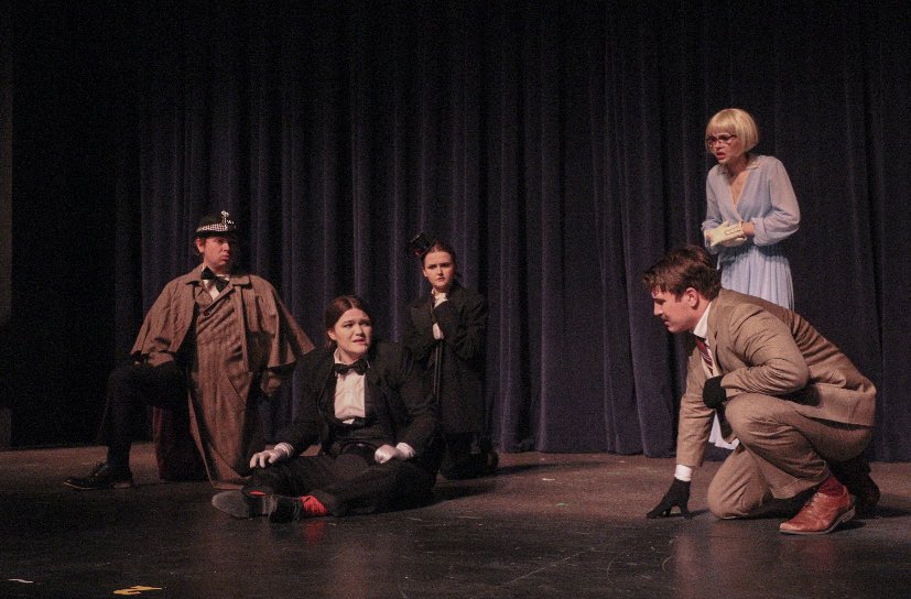 Such a busy weekend in the department!

Congratulations and happy closing to both 
The Bald Soprano and 
The 39 Steps today! 👏🏻👏🏻

Follow our instagram @/nwutheatre to find more pics and upcoming shows!!💛🤍