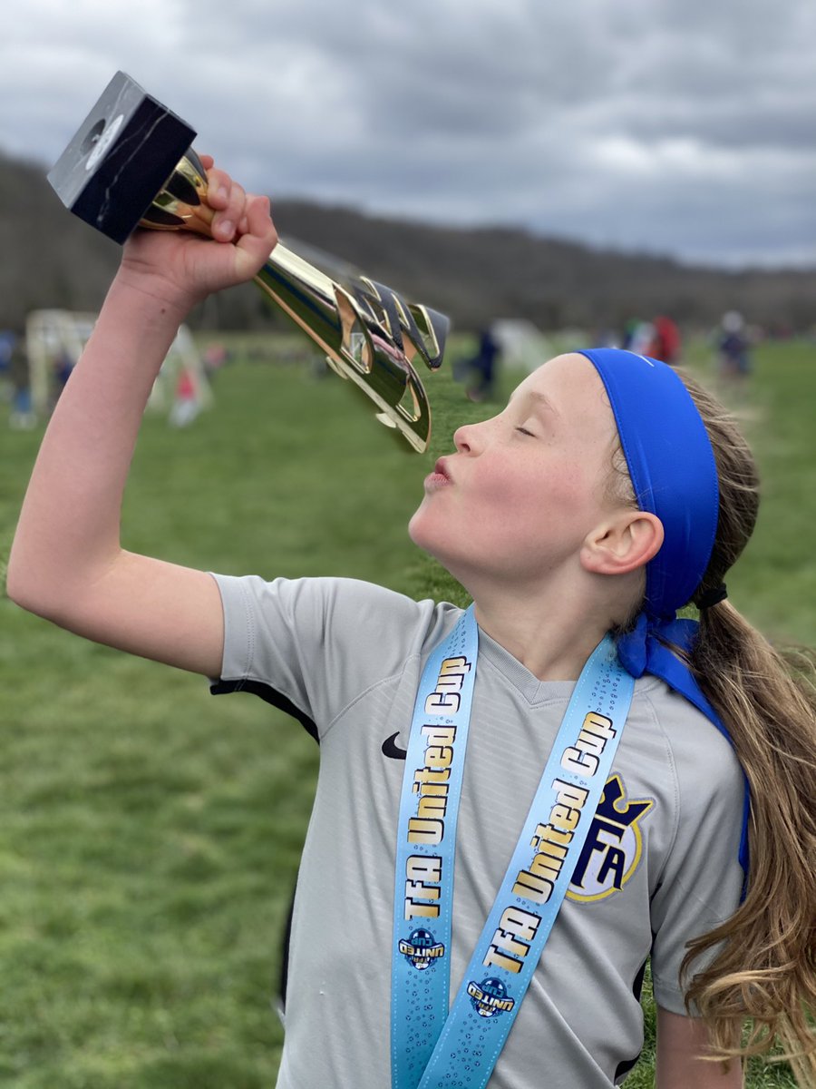 ElizabethCullu4's tweet photo. Champions of the TFA United Cup! These girls played teams a year older and still killed it! Way to go #TFAG12Elite @TFA_Cincinnati https://t.co/sY9cZu1CXp