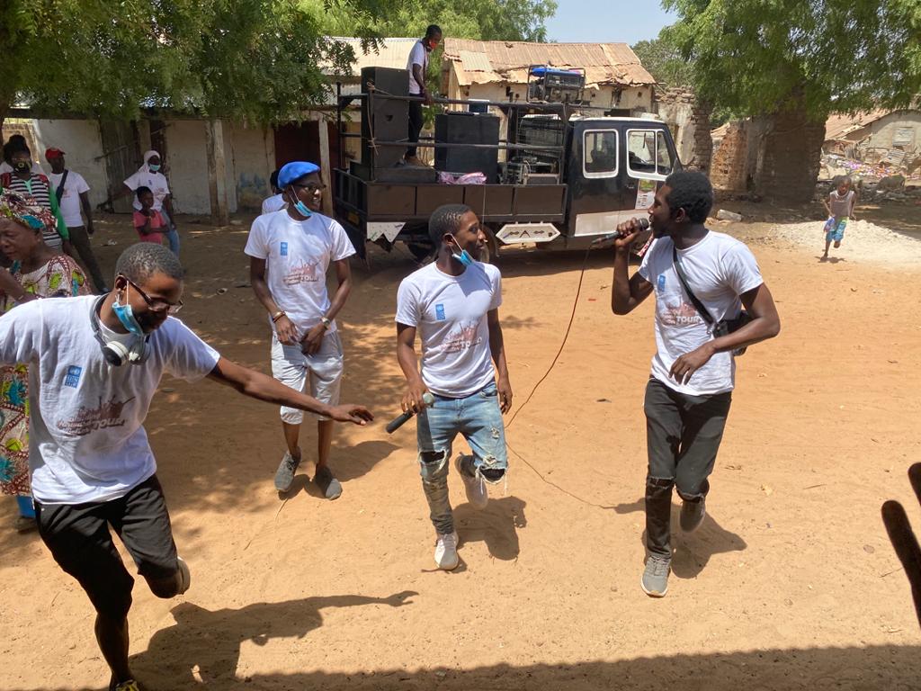 Bright Stars (@brightstarsgm) on Twitter photo Day 3 of the Building Forward Better Tour!!!
With energy, love, endurance and maximum edutainment, we were able to conquer Farafenni, Kaur and Basse!
<a href="/UNDP_TheGambia/">UNDP The Gambia</a> <a href="/Gisqo1/">Gisqo</a> <a href="/VolnetV/">Volnet Gambia e.V.</a> <a href="/GambiaNYP/">National Youth Parliament-The Gambia</a> Day 3 of the Building Forward Better Tour!!!
With energy, love, endurance and maximum edutainment, we were able to conquer Farafenni, Kaur and Basse!
<a href="/UNDP_TheGambia/">UNDP The Gambia</a> <a href="/Gisqo1/">Gisqo</a> <a href="/VolnetV/">Volnet Gambia e.V.</a> <a href="/GambiaNYP/">National Youth Parliament-The Gambia</a>