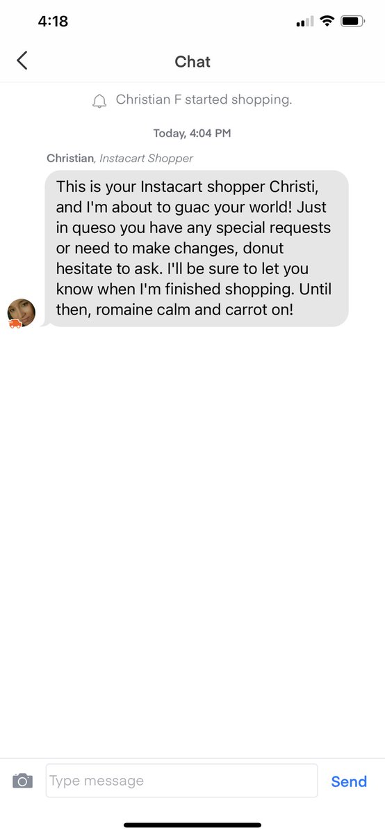 lexxholmes_'s tweet photo. I freaking love Instacart 🤣 https://t.co/viuBHK3bzr