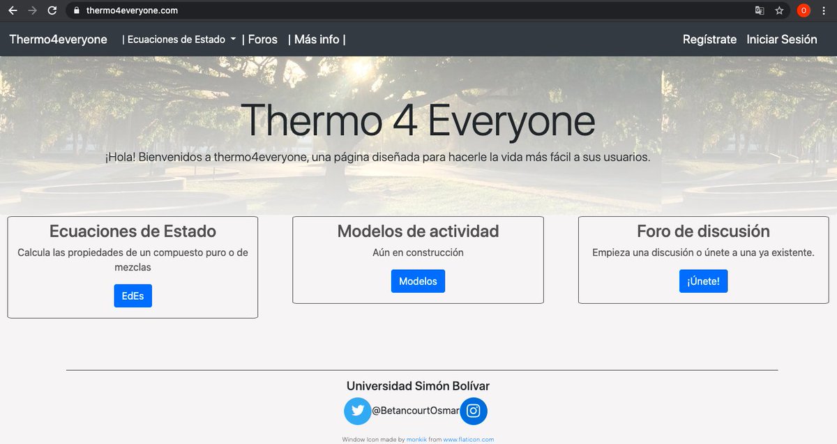 BetancourtOsmar's tweet image. ¡Hola! Hoy les quiero contar acerca de un proyecto sobre termodinámica y programación que comencé hace casi 1 año y que después de +50K líneas de código entre +10 lenguajes/frameworks/programas, +20 cursos y mucha investigación logré terminar.