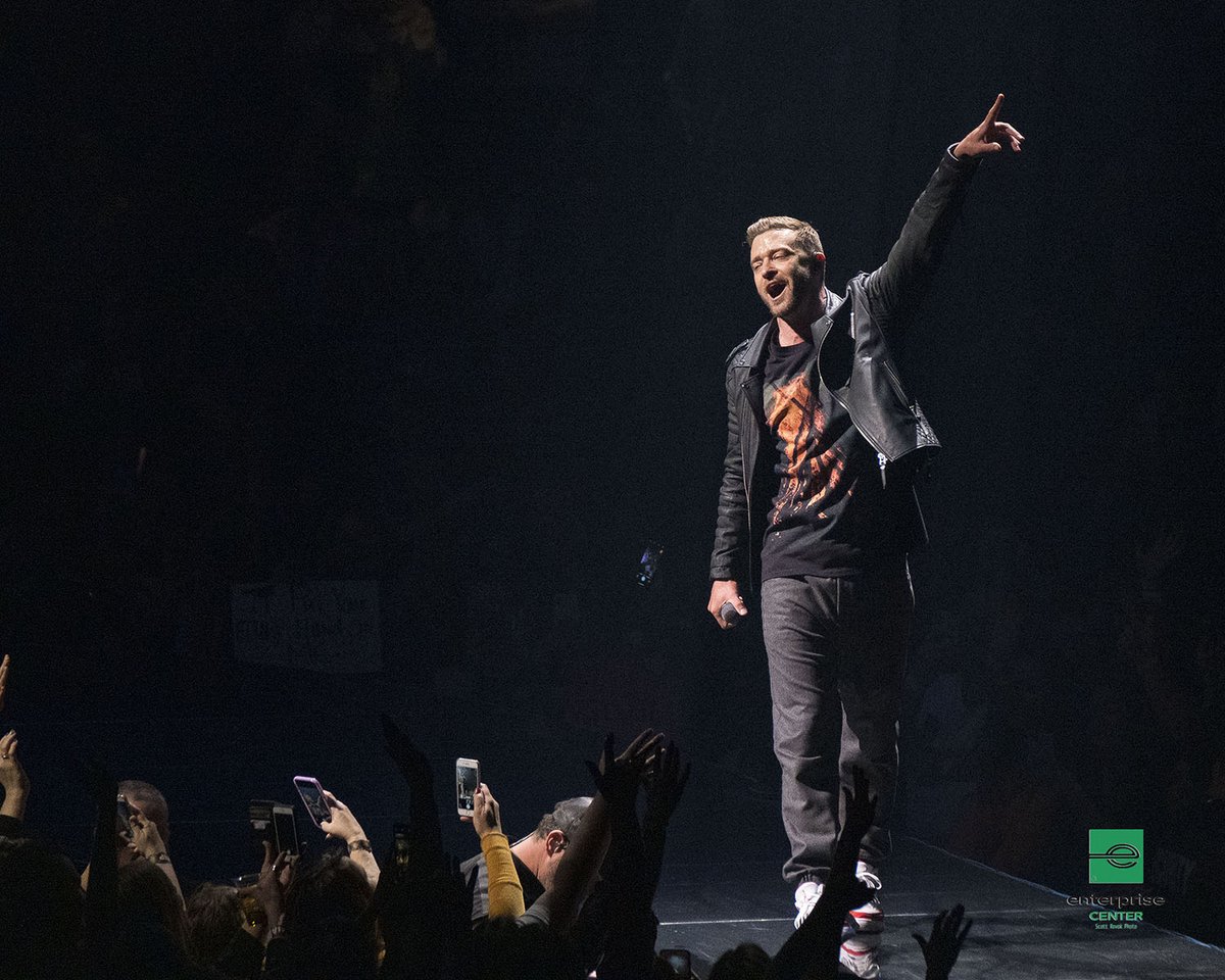 Enterprise_Cntr's tweet photo. .@jtimberlake brought the moves, the style and all the hits at his Man of the Woods show #OTD in 2019! 

📷: Scott Rovak https://t.co/1bp5sfWO67