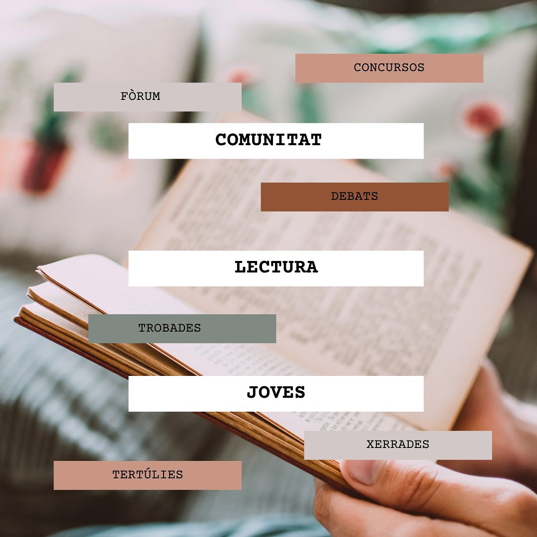 somAJLC's tweet photo. Comunitat. Lectura. Joves. 📚✌🏼💖 Aquests són els tres eixos que construeixen l'AJLC, l'Associació de Joves Lectors Catalans. 🙆🏽‍♀️ https://t.co/4B4Ns9gSYF