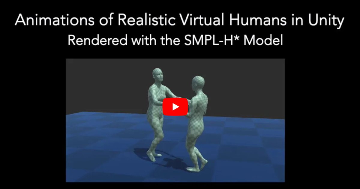 BioMotionLab (@biomotionlab) on Twitter photo BML members Adam Bebko and Anne Thaler are presenting new tools <a href="/IEEEVR/">IEEE Virtual Reality</a>. Here is the teaser for tomorrow's presentation on a tool that animates AMASS data in Unity. Poster session starts at 10am EST. youtube.com/watch?v=5uyAHu…
<a href="/vistayorku/">VISTA @ YorkU</a>, <a href="/YorkUScience/">YorkU - Science</a> BML members Adam Bebko and Anne Thaler are presenting new tools <a href="/IEEEVR/">IEEE Virtual Reality</a>. Here is the teaser for tomorrow's presentation on a tool that animates AMASS data in Unity. Poster session starts at 10am EST. youtube.com/watch?v=5uyAHu…
<a href="/vistayorku/">VISTA @ YorkU</a>, <a href="/YorkUScience/">YorkU - Science</a>