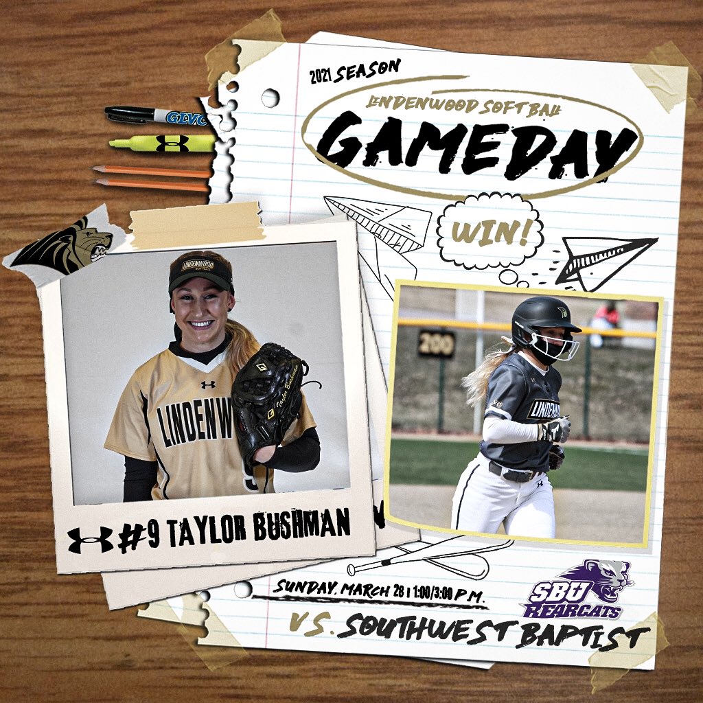 LU_Lions's tweet photo. GAMEDAY | @LionsSoftballLU is back on the diamond for two more as Southwest Baptist comes to town!

📺: https://t.co/qNbEq9nRAY
📊: https://t.co/QkBWMJS0DO

#OneRoar https://t.co/uqbFCav2KI