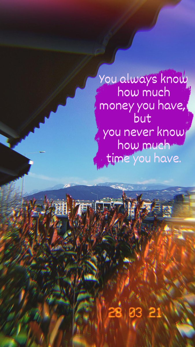 ozlemtheleo's tweet photo. 💰 vs. ⏳

#Sunday 🌞 https://t.co/C7TZafeiA6