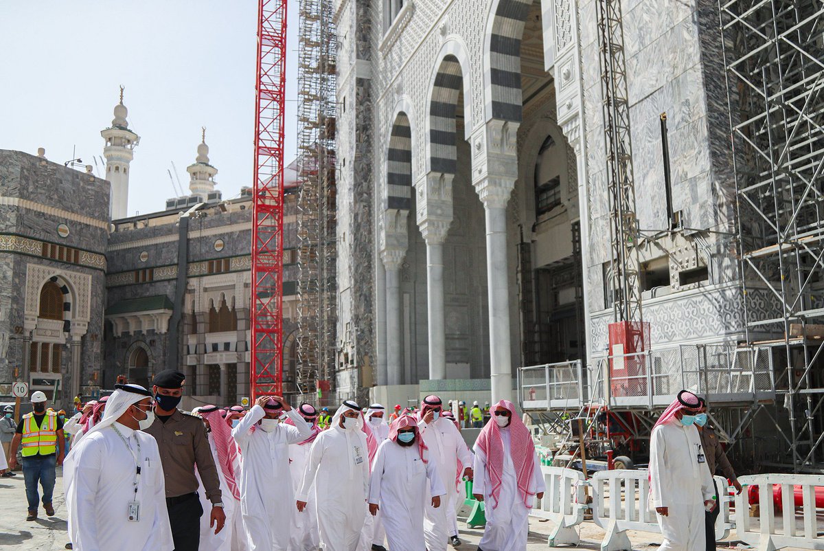 السديس يتفقد جاهزية مشروع باب الملك عبدالعزيز استعدادًا لشهر رمضان