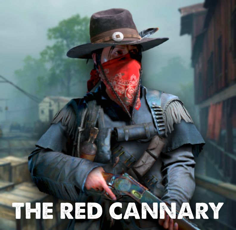 88Pancake's tweet photo. #HunterConceptSunday The Red Cannary, or Calamity Jane herself. @HuntShowdown #HuntArt #ConceptArt #LegendaryHunter #HunterCustomisation #HuntArtSunday #FanArt https://t.co/4SBrrIEsXI