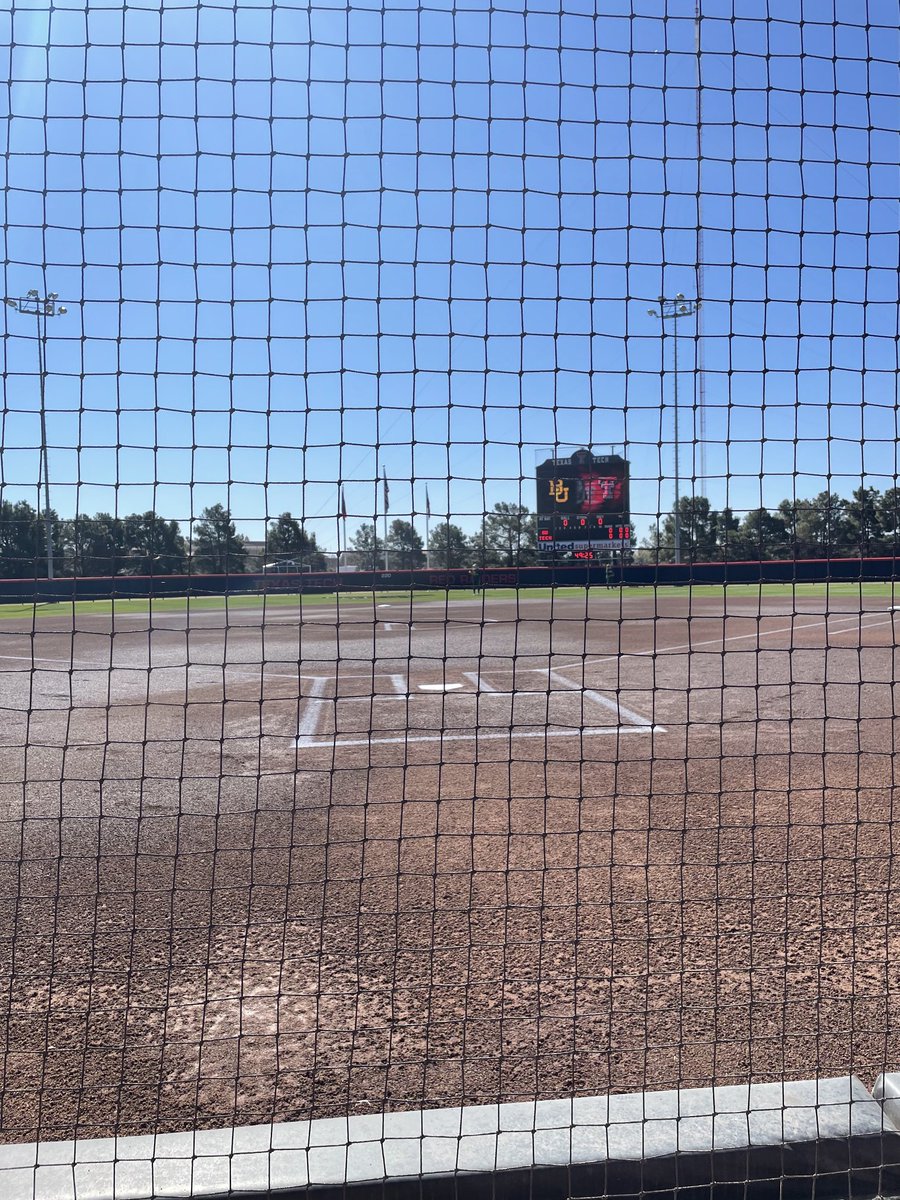 Ja1861's tweet photo. #MadeItTo Rocky Johnson Field early #ReadyToWatch @TexasTechSB and @BaylorSoftball Game #ItIsAGreatDay 🥎 https://t.co/mo8aXkAmCk