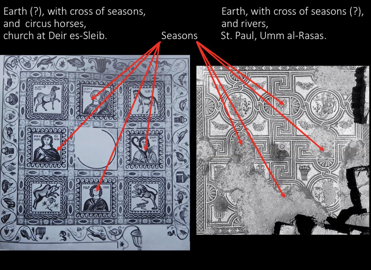 SPBSUK's tweet photo. Maguire: some mosaics incorporated elements of the natural world showing parallels between #Jordan and #Hama #Syria - a rich mosaic region in the early #Byzantine or #medieval period. #SpringSymposiumUK https://t.co/dfVLPwL6qa