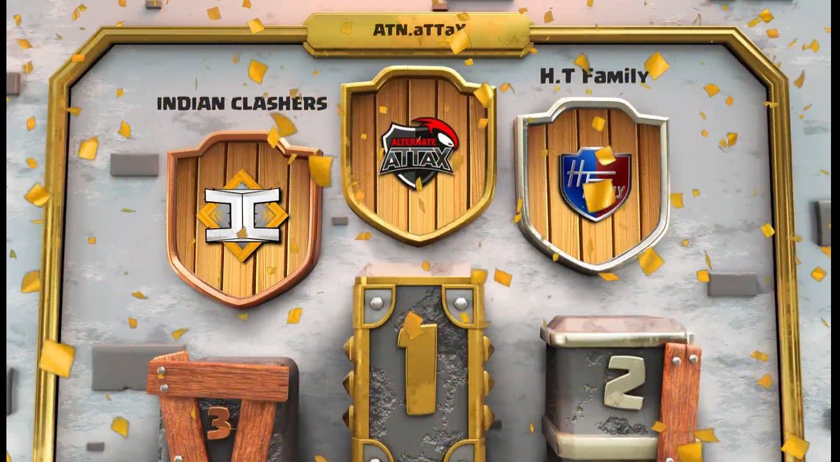 INDIAN CLASHERS (@indianclashers7) on Twitter photo We Secure the 3rd place in COC WORLD'S WARM-UP..
We finally broke the curse.
Proud of our boy's ❤️
<a href="/skrishanvishnoi/">Krrish VishNoi</a> <a href="/31EleVeN/">EleVeN_Clash</a> <a href="/Piyush_indtribe/">piyush ghoghari</a> <a href="/CerealKillerCoC/">CerealKiller</a> <a href="/saubclashing/">CYT Saubhagya</a>
Let's get started for the clash world's 2021
#IndianClashers We Secure the 3rd place in COC WORLD'S WARM-UP..
We finally broke the curse.
Proud of our boy's ❤️
<a href="/skrishanvishnoi/">Krrish VishNoi</a> <a href="/31EleVeN/">EleVeN_Clash</a> <a href="/Piyush_indtribe/">piyush ghoghari</a> <a href="/CerealKillerCoC/">CerealKiller</a> <a href="/saubclashing/">CYT Saubhagya</a>
Let's get started for the clash world's 2021
#IndianClashers