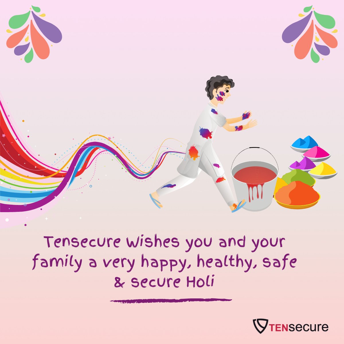 tensecure's tweet photo. Wishing you and your family a very happy holi

#holi #festival #indianfestival #Holi2021 #happyholi https://t.co/WYcQEFOlkC