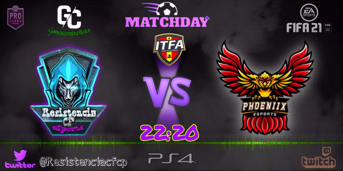 ResistenciaCFCP's tweet photo. Jornada del Domingo 

🏆 @ITFASpain 
⏰22:20
🆚️ @PhoeniixUnited

#vamosresistencia https://t.co/akxzMrPvvf