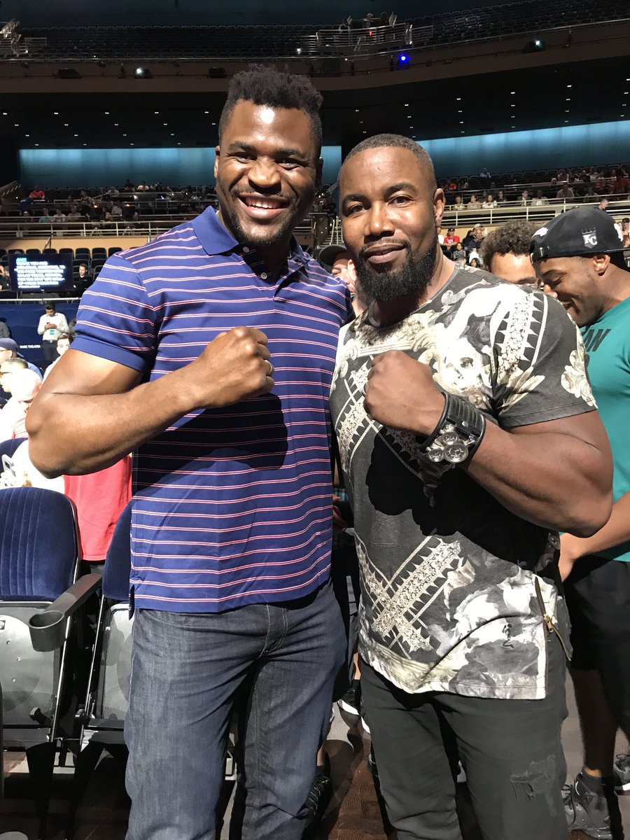 Congrats to the new UFC Heavyweight King ⁦@francis_ngannou⁩ N'Gannou! I  knew it was just a matter of time. 👏🏾, image size:900x1200