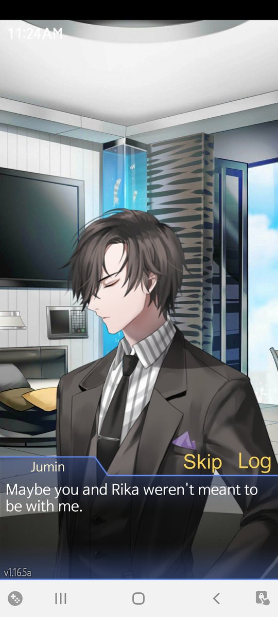 Not that you ever had a chance since she was always with V, but I'm just saying maybe you dodged a bullet, Jumin...