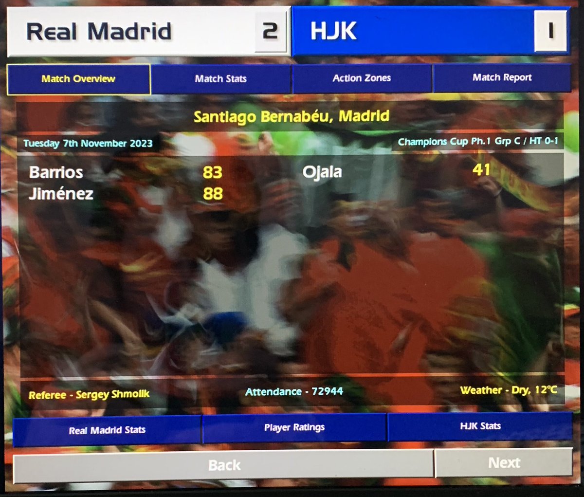 ‘2 late goals ensure we top the group ‘Hey lads, where does Satan wash his hands? In the Helsinki’ I yell post match. No one laughs so I quickly make it clear that was Otto’s joke to begin with’ @champman0102 #cm0102 https://t.co/sohrjZNG4y