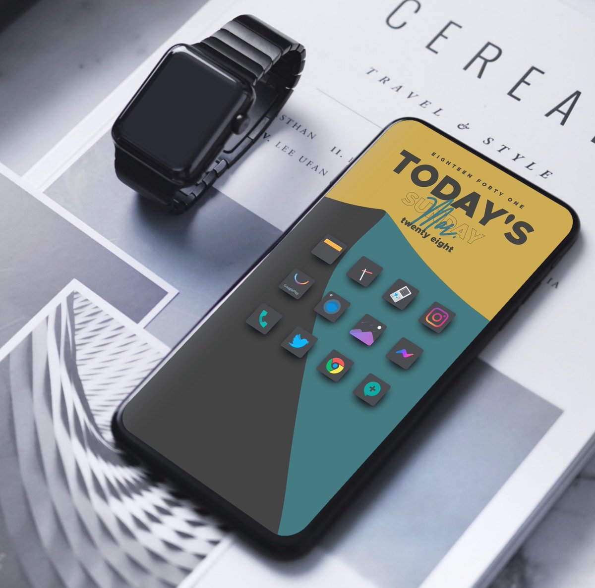tizenharom13's tweet photo. @MathyWallrod #wallpaper
@21MaRcO12 #Orca #kwgt
@FLDesign5 #BlackSweet #icons
@sry_nmblss #Hishoot2i #template https://t.co/YqASS9fwH7