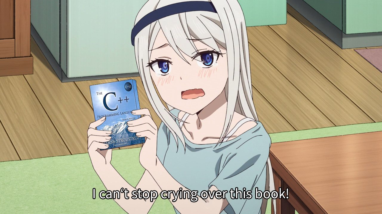 تويتر \ every day an anime girl holding programming books على تويتر: 