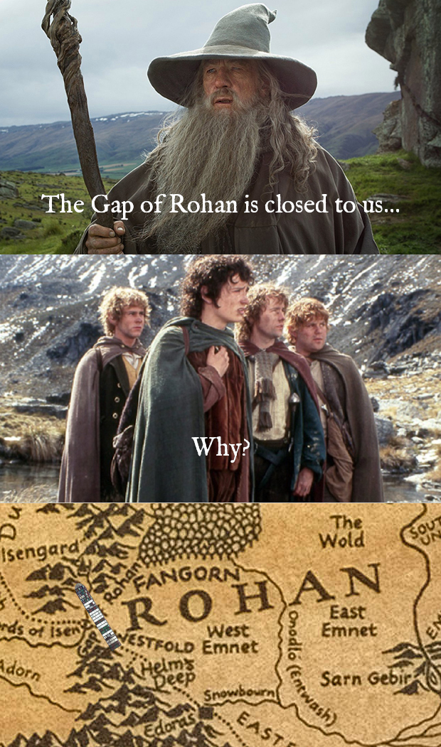 the gap of rohan the gap of rohan