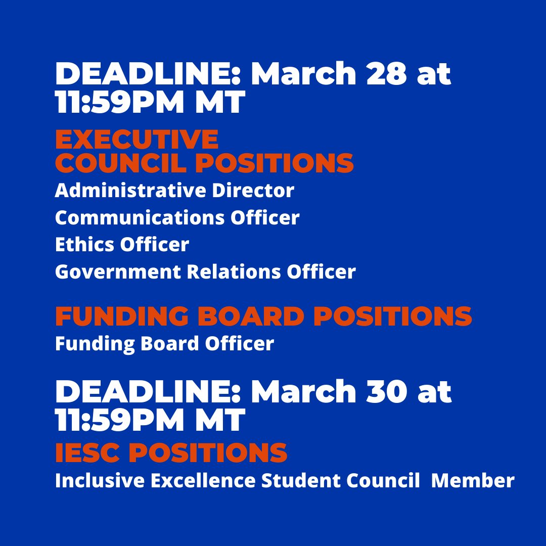 ASBSU - Boise State University Student Government tweet media