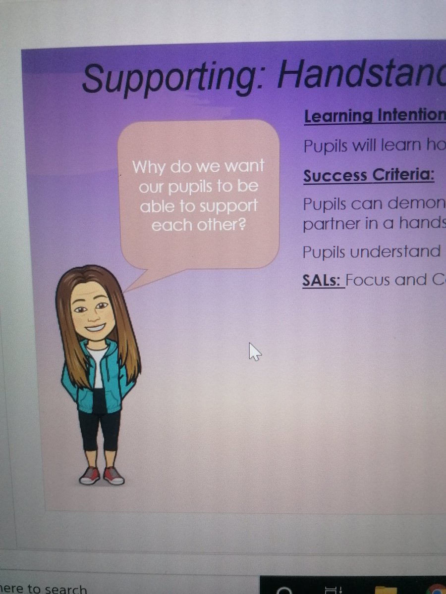 karenmunro28's tweet photo. Prep under way for the final gymnastics virtual session #PECP2 #PGDE #MAPE https://t.co/G4JKnBTw0v